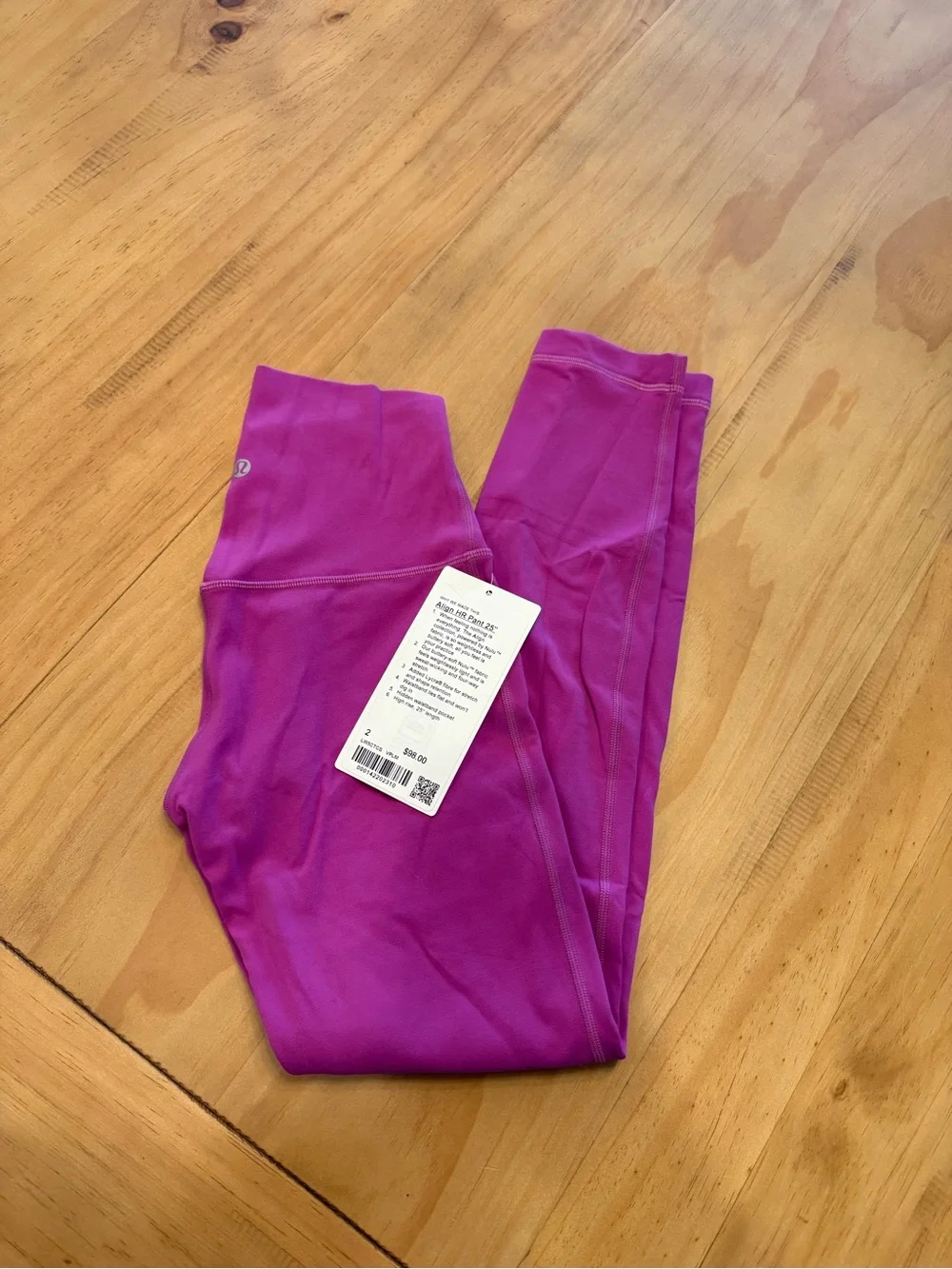 lululemon athletica women’s align Magenta Performance Leggings